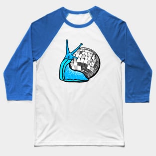 Disco Snail Baseball T-Shirt